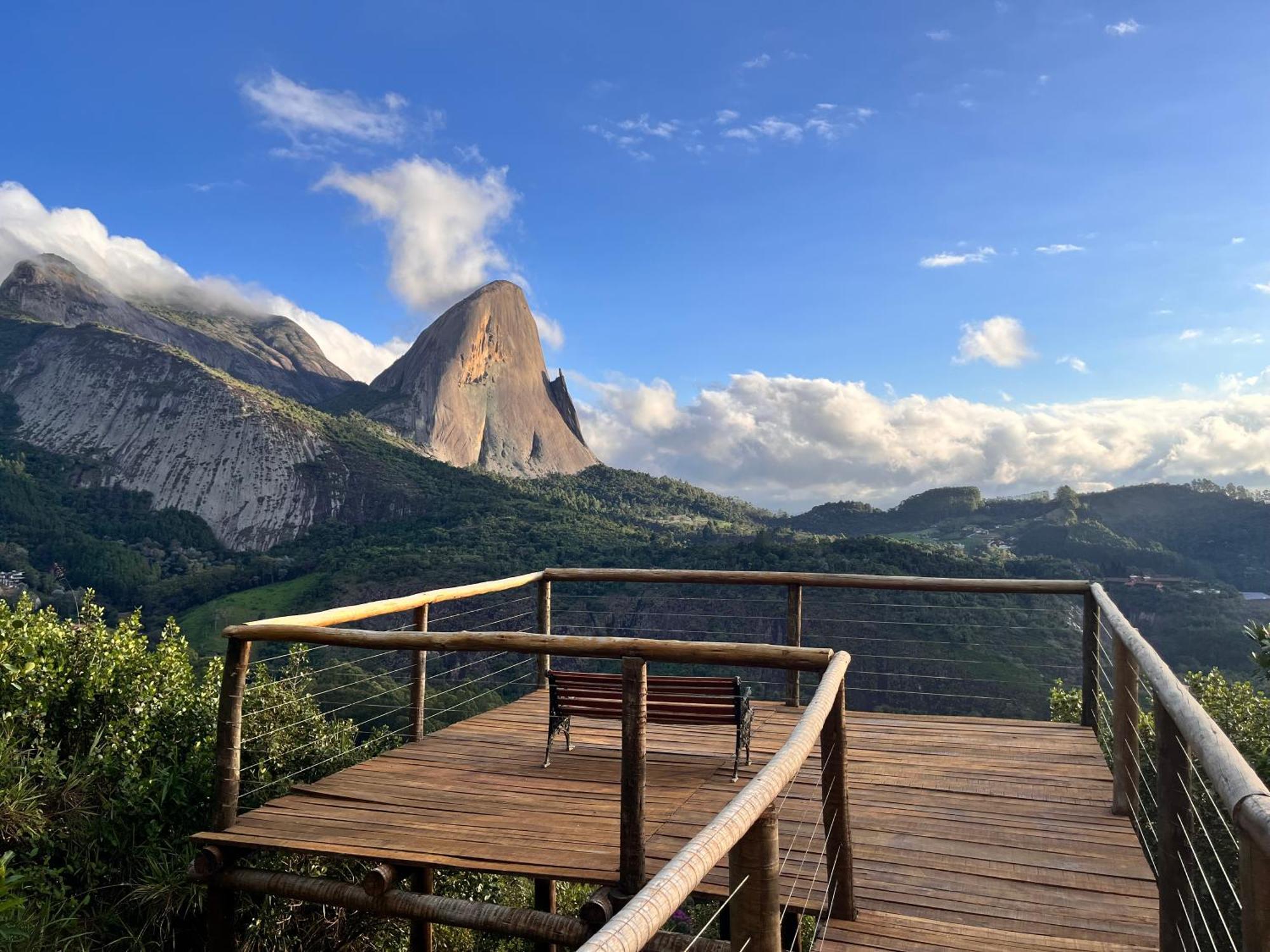 Aroso Paco Hotel Pedra Azul  Exterior photo View of the mountain from the viewing platform