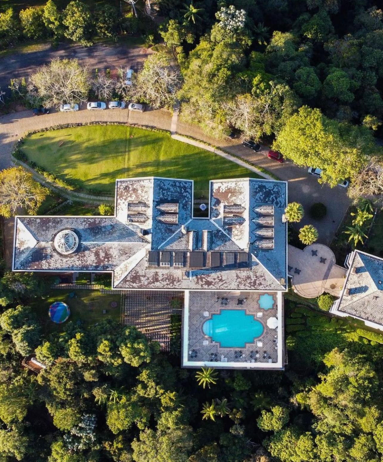 Aroso Paco Hotel Pedra Azul  Exterior photo Aerial view of the house